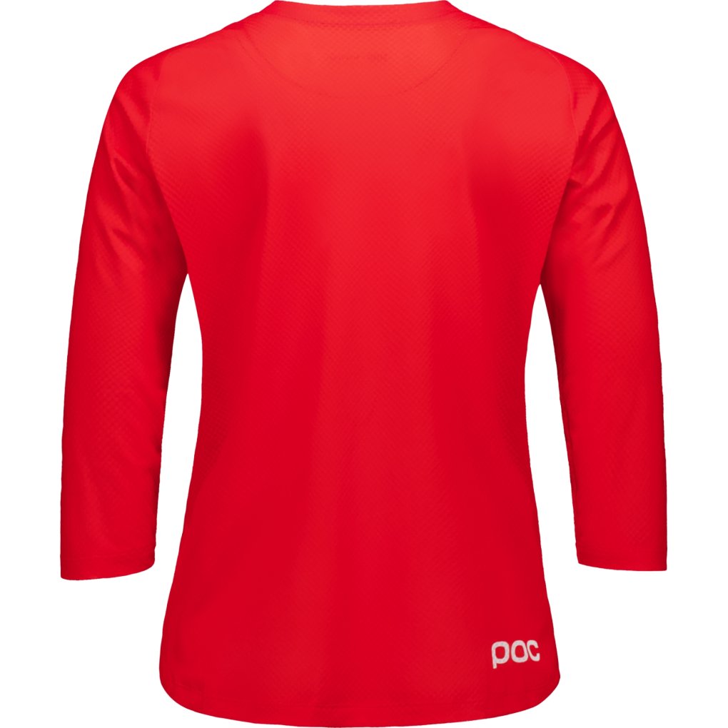 POC Motion Air 3/4 Sleeve Jersey Women - 1118 Prismane Red