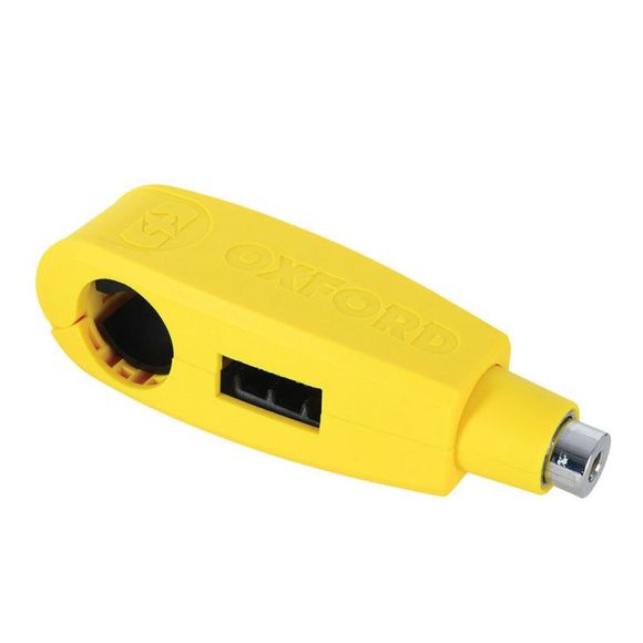 Oxford Anti-Theft Brake Lever Lock LK300 LeverLock Universal - YellowRef : OD0013