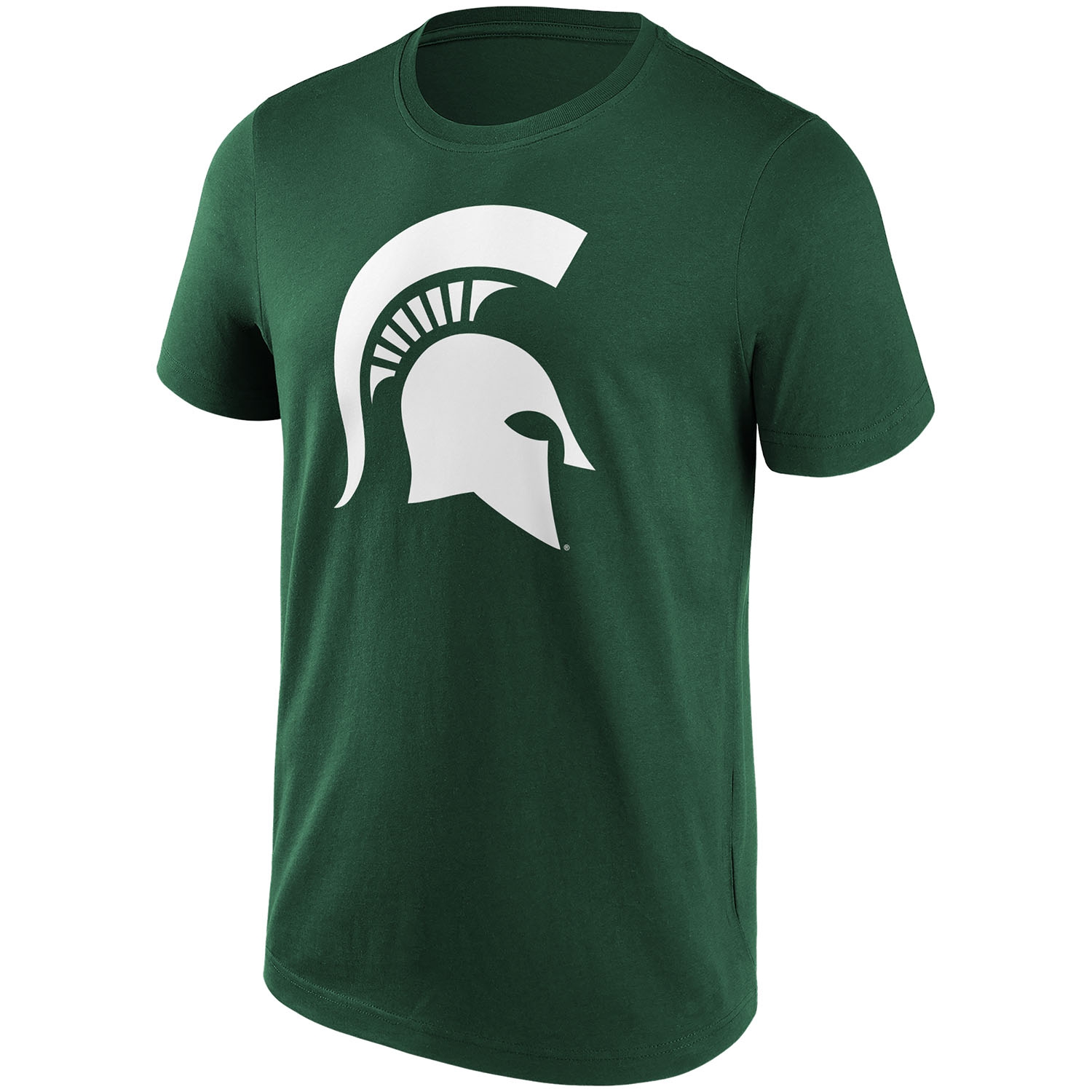 Michigan State Spartans Primary Logo NCAA T-Shirt Green