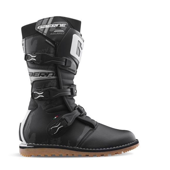 Gaerne BALANCE XTR BLACK 2025 trials boots - BlackRef: GA0225