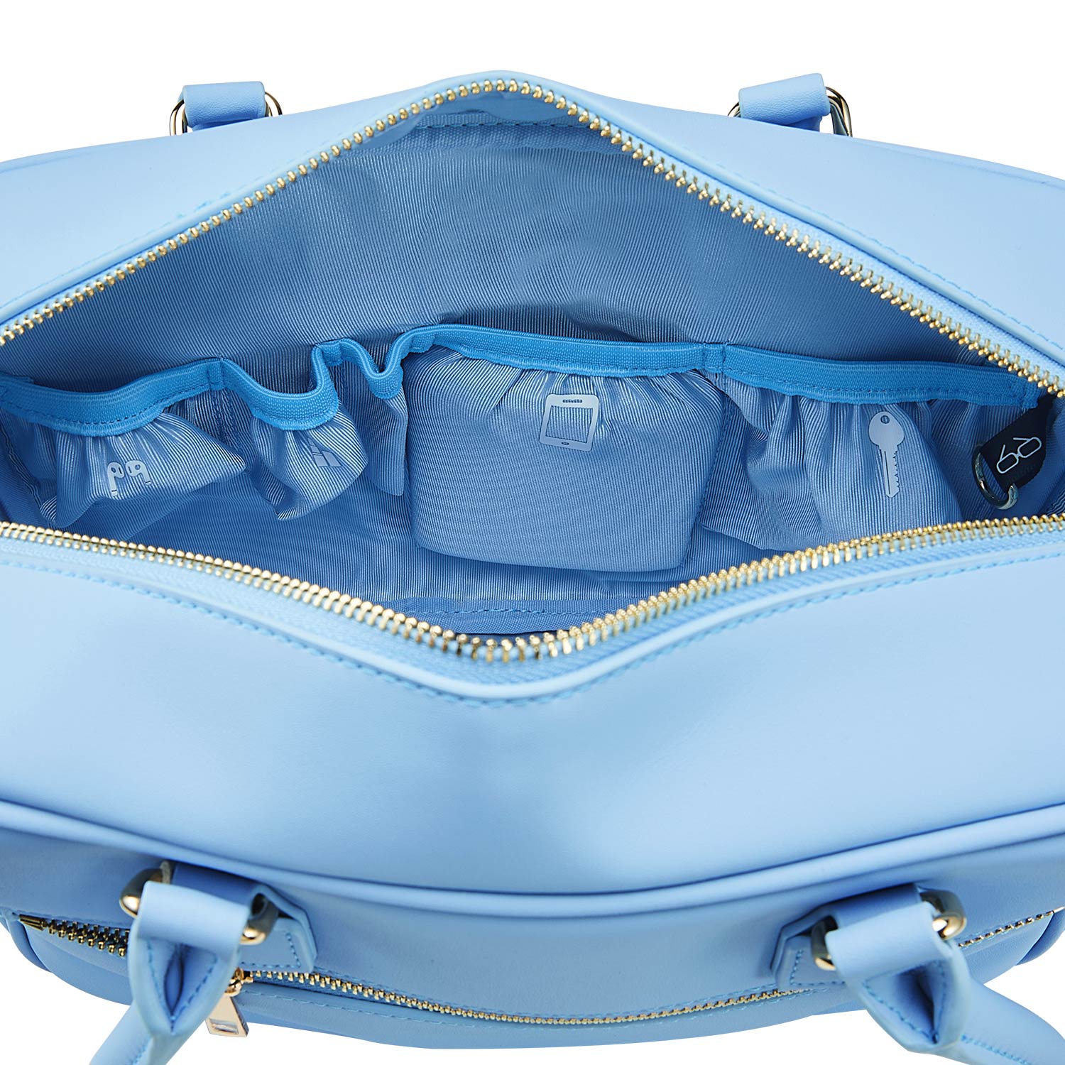 Business & Laptop Handbag Margaret Small Light Blue