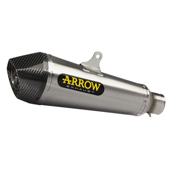 Arrow X-kone nichrom carbon tip silencer - GraySUZUKI 650 SV 650 ABS - 2016 - 2024Ref : AW0304 / 71846XKI