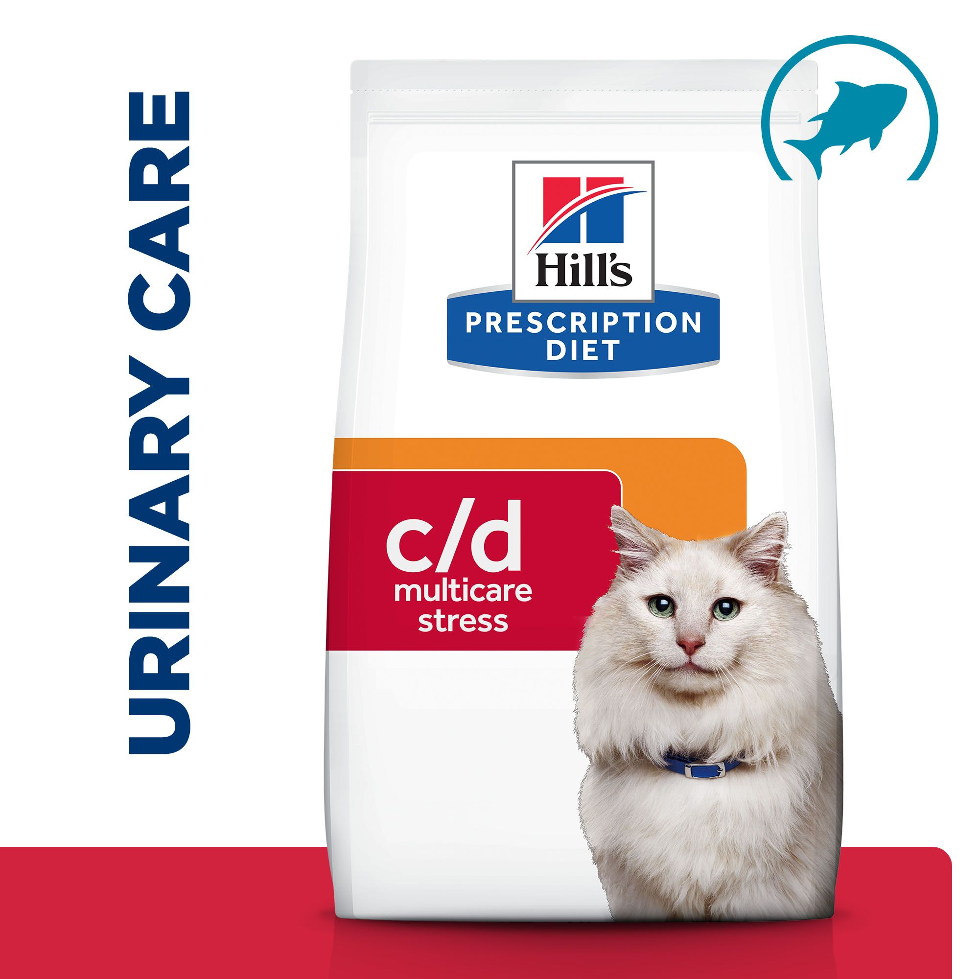 Hill's PD c/d Urinary Care - Stress - Feline - Ocean - Fish - 1,5 kg