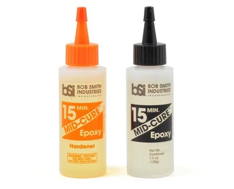 BSI-203 MID-CURE 15 MIN. EPOXY 4.5 OZ Bob Smith Industries