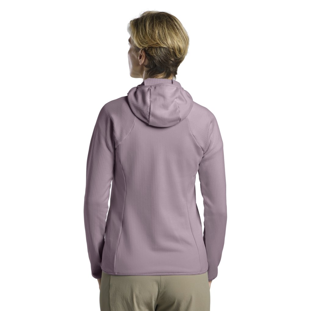 Jack Wolfskin Kolbenberg Full Zip Hooded Jacket Women - wild blossom