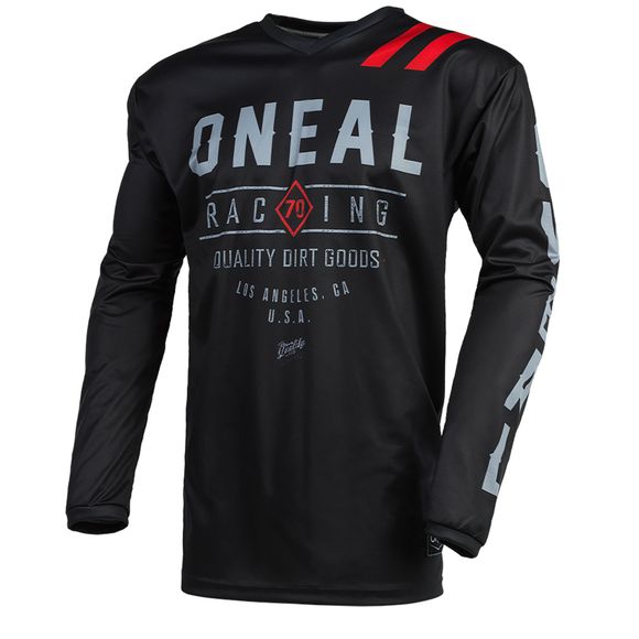 O'Neal DIRT cross jersey - BLACK GRAY 2023 - Black / GrayRef: OL1573