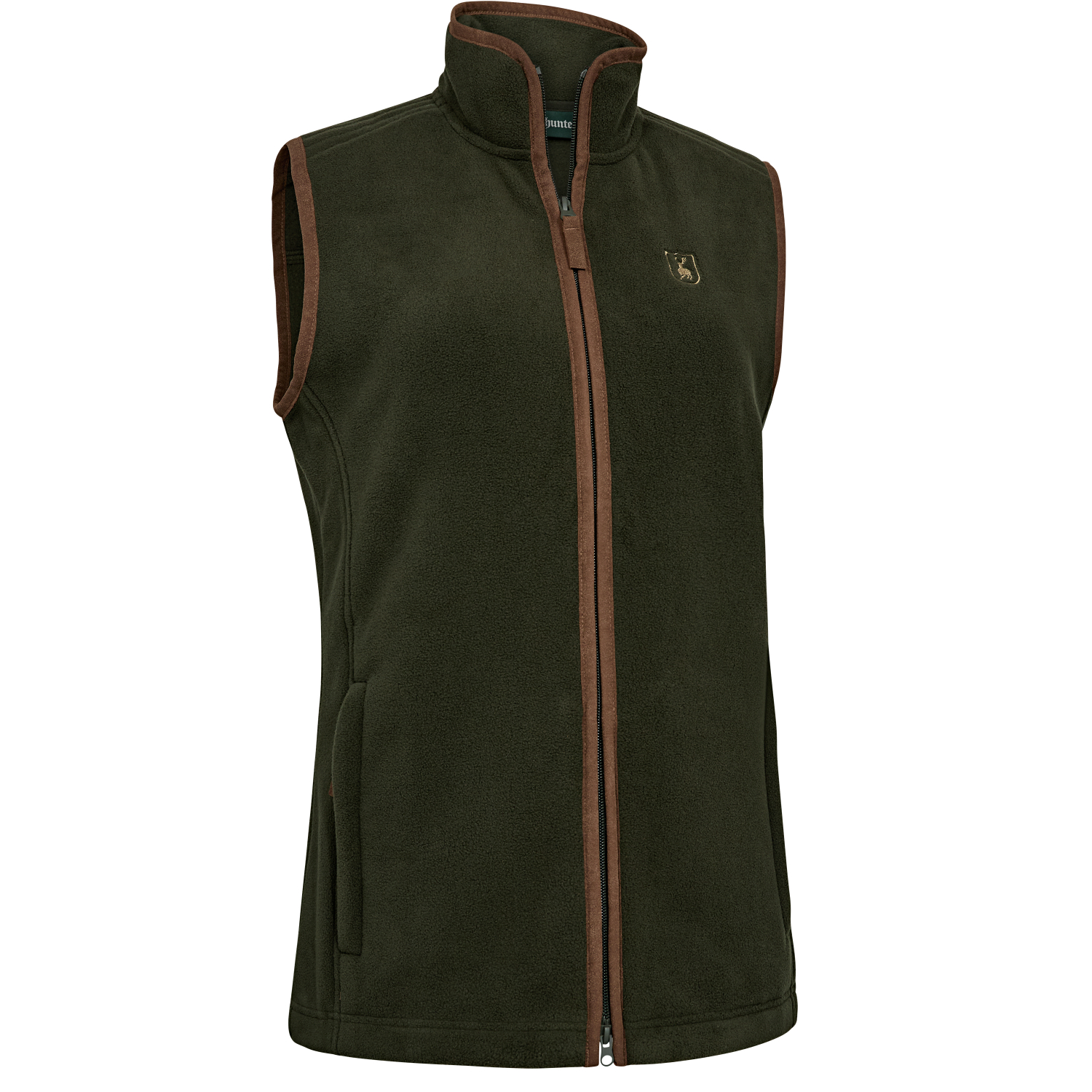 Deerhunter Lady Cumbria Fleece Vest For Women (Forest Ember)