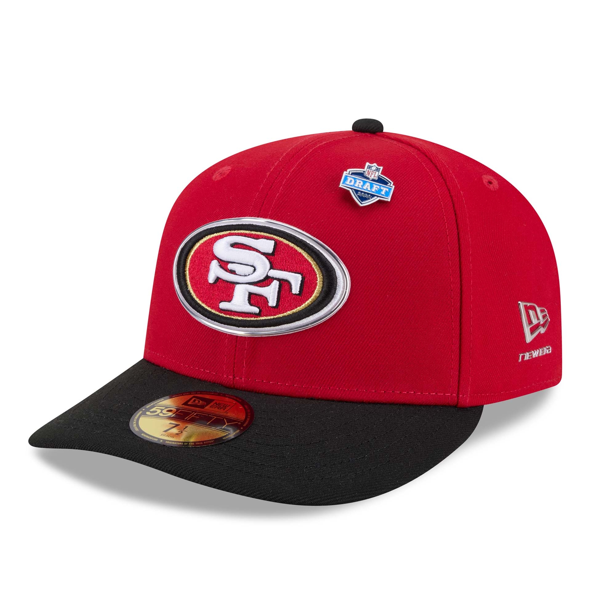 San Francisco 49ers 2026 NFL Draft Pre-Curved 59FIFTY Fitted Cap