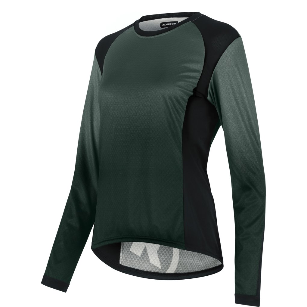 Assos TRAIL Longsleeve Jersey Women - schwarzwald green