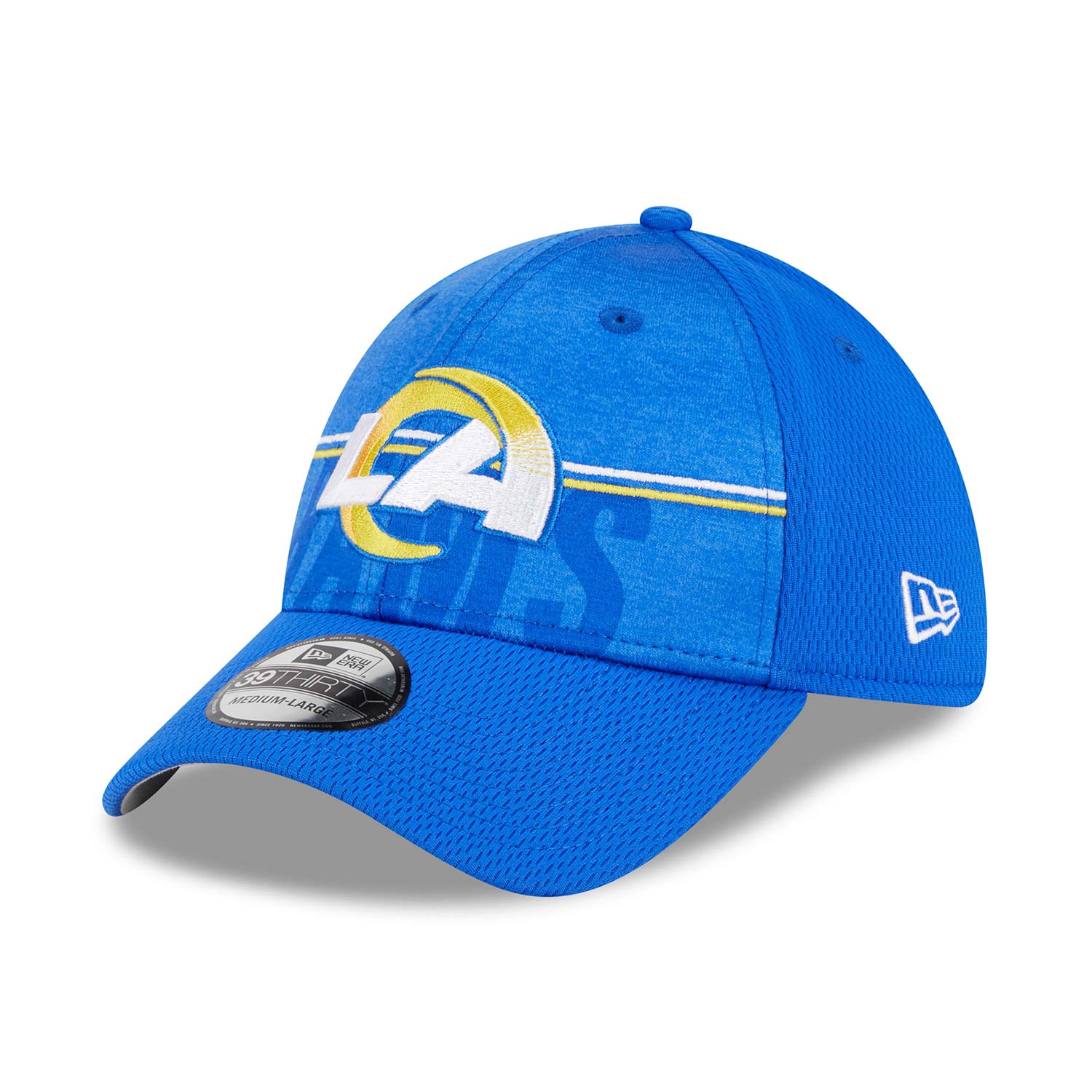 Los Angeles Rams 2023 NFL Training Camp New Era 39THIRTY Flex Cap Blue