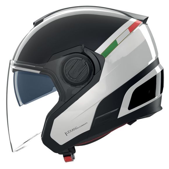 Jet helmet Nolan N40-5 Integro - White / greenRef: NL1745