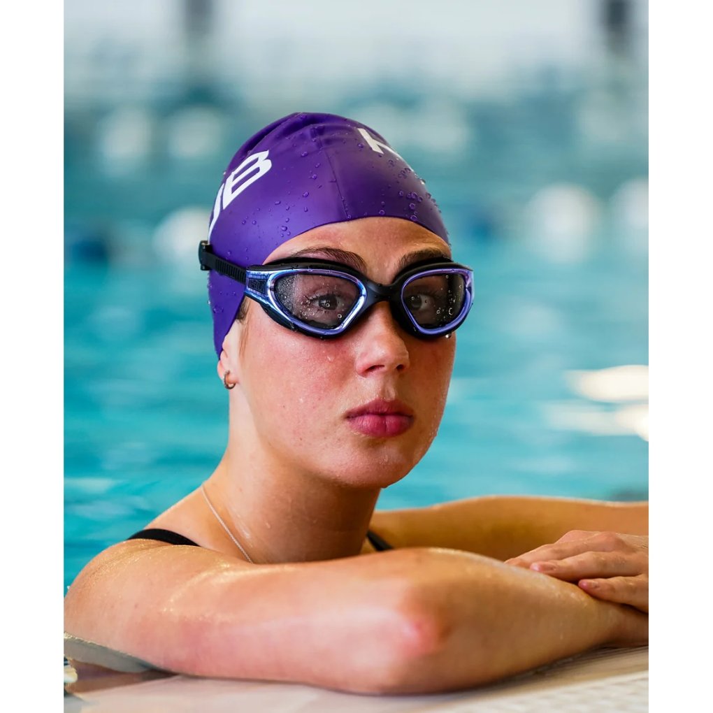 HUUB Design Aphotic II Photochromatic Swim Goggle - metallic lilac/black