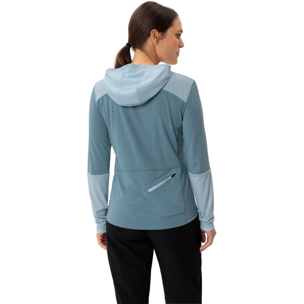 Vaude Tremalzo Long Sleeve Shirt Women - summer blue