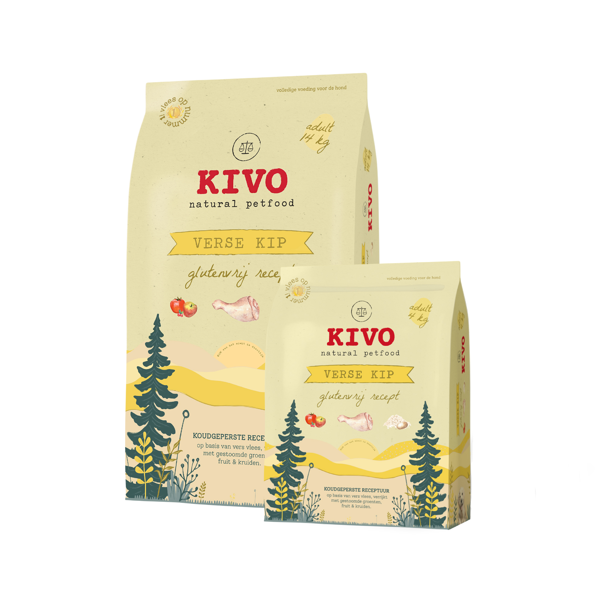 Kivo Fresh Chicken Gluten-Free - 14 kg