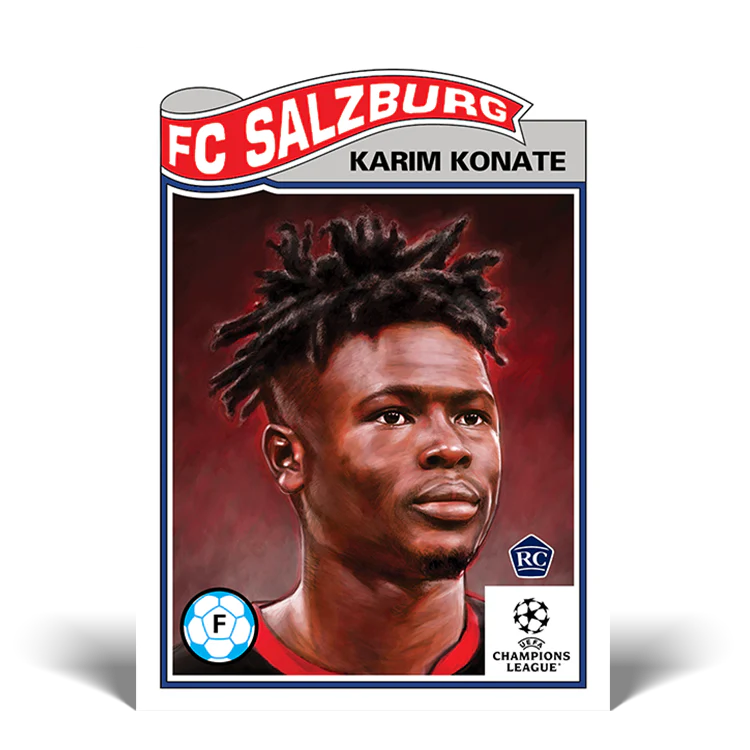 Topps UK - UCC Living Set Card #623 - Karim Konate