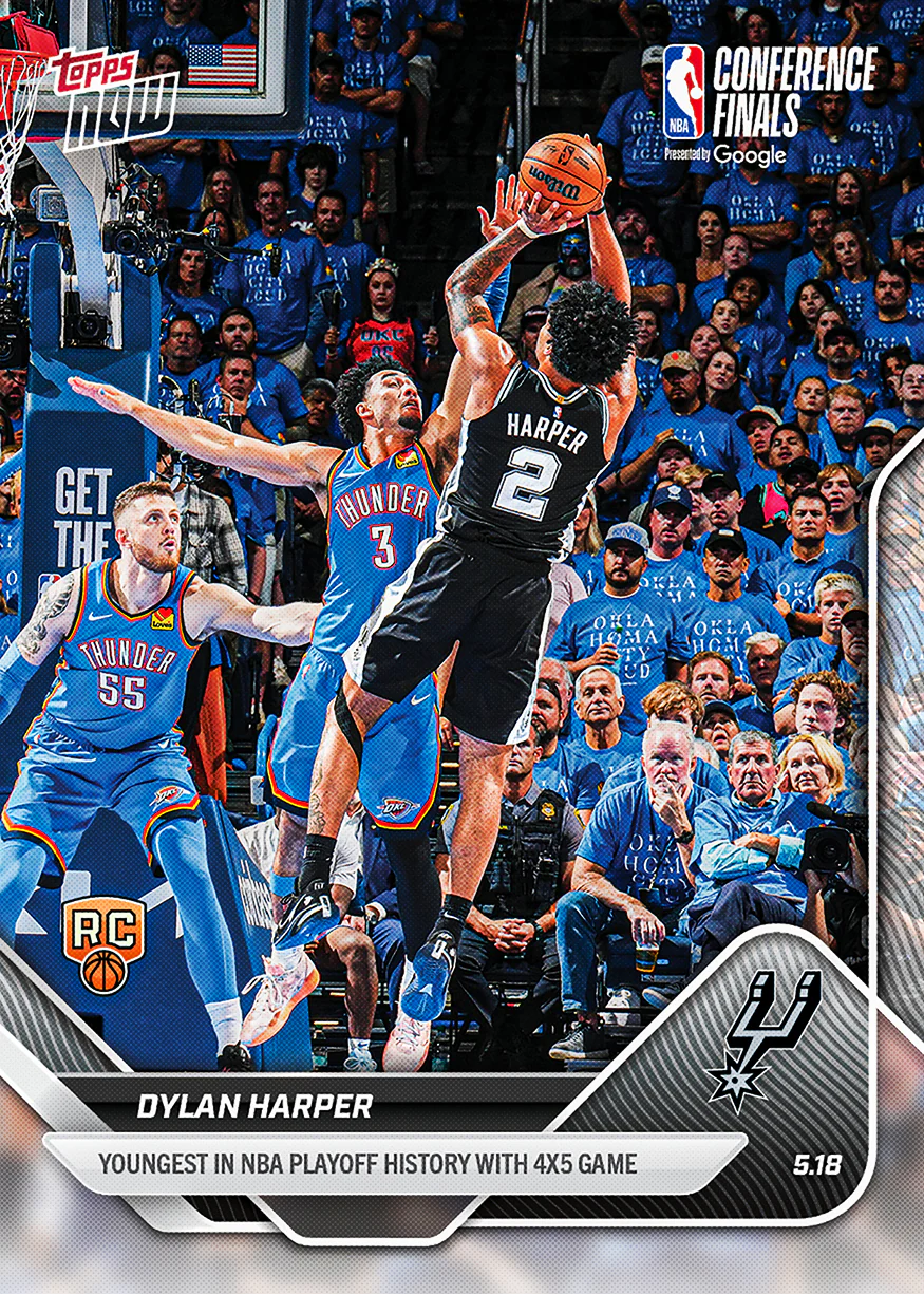 Dylan Harper - 2025-26 NBA Topps NOW® - Card 314 - PR: 17874