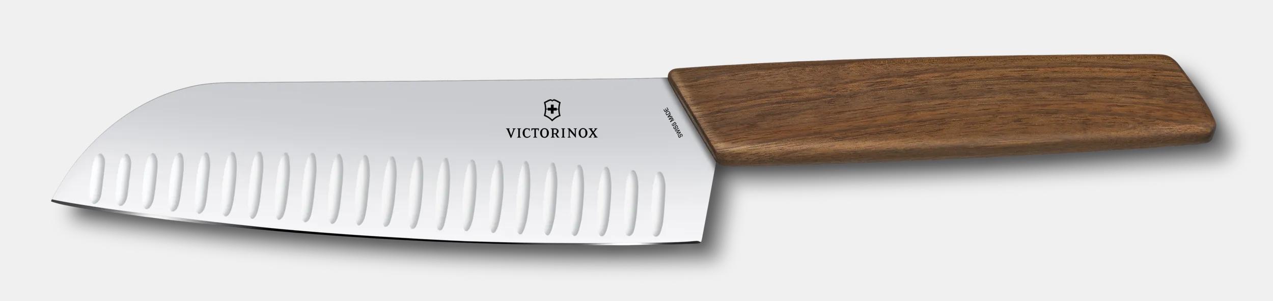 Swiss Modern Santoku Knife, 17 cm