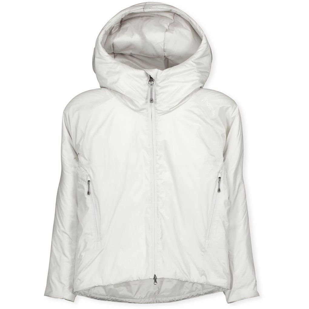 Houdini Dunfri Hooded Jacket Women - A Touch Of Gray