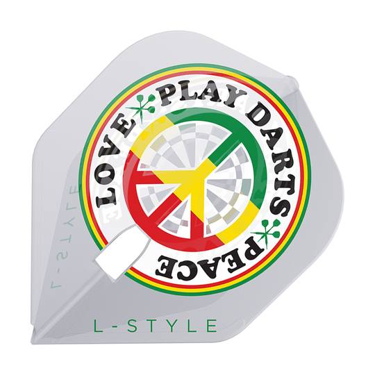 L-Style Deta Hedman V4 Clear White L1PRO Flights