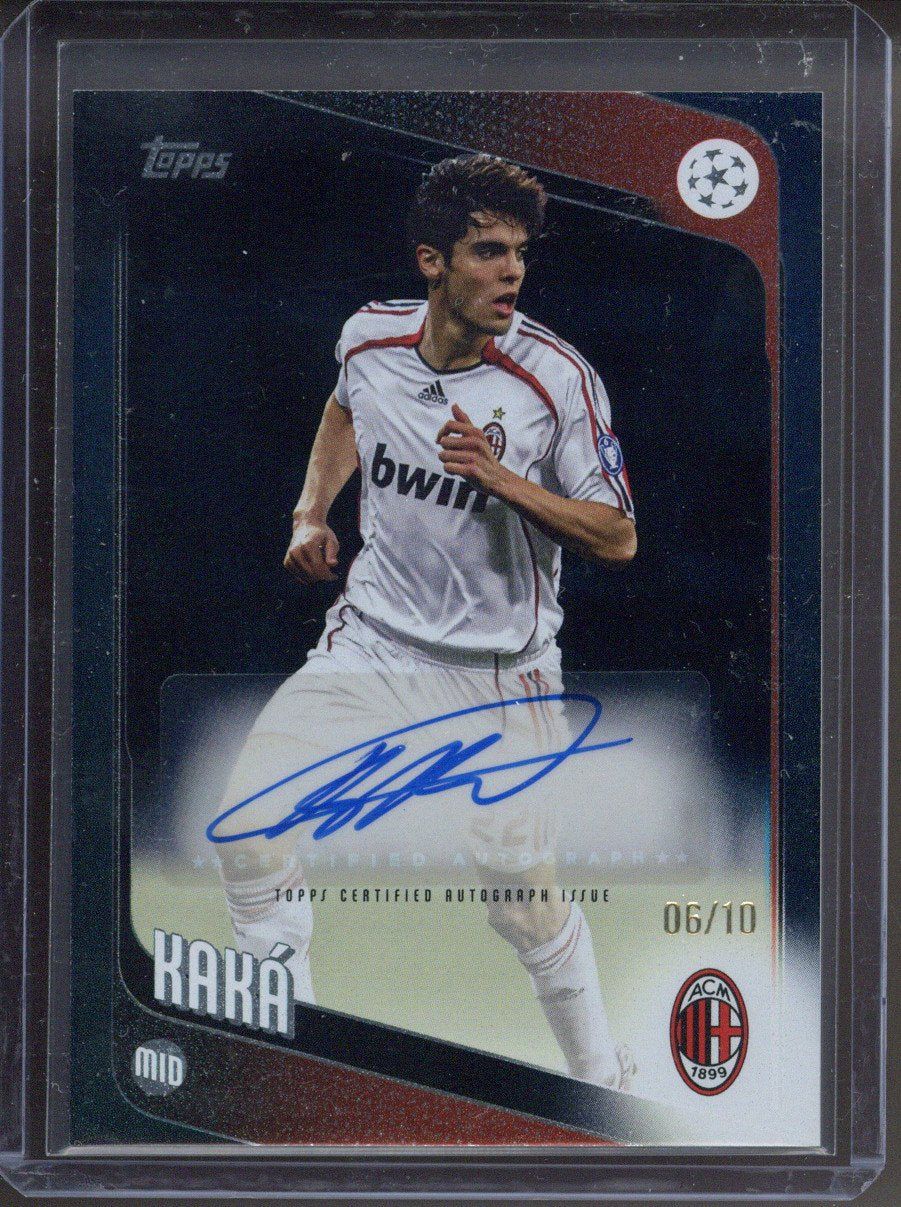 2025-26 Topps UCC Kaka /10 Autograph #BA-KK