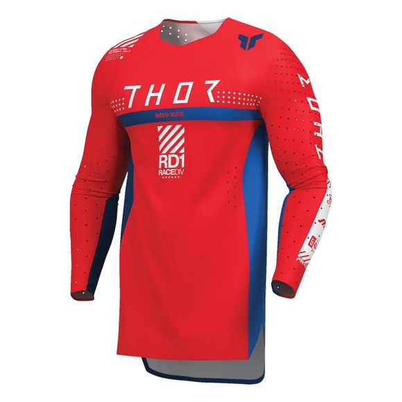 Thor Sport Synth 2025 cross jersey - Black / RedRef: To3199