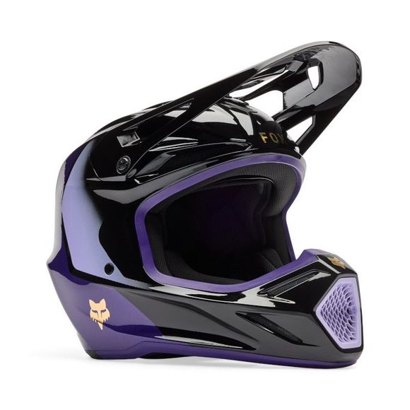 Cross Fox Helmet V3 Drip 2025 - Black / VioletRef: FX6264