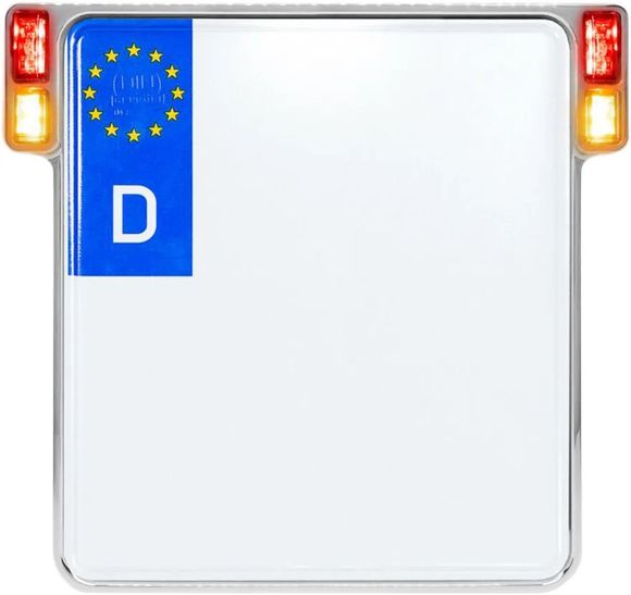 Heinz Bikes license plate holder 3 in 1 rear light Slip - Inn UniversalRef: Heiz00082A / 20301243
