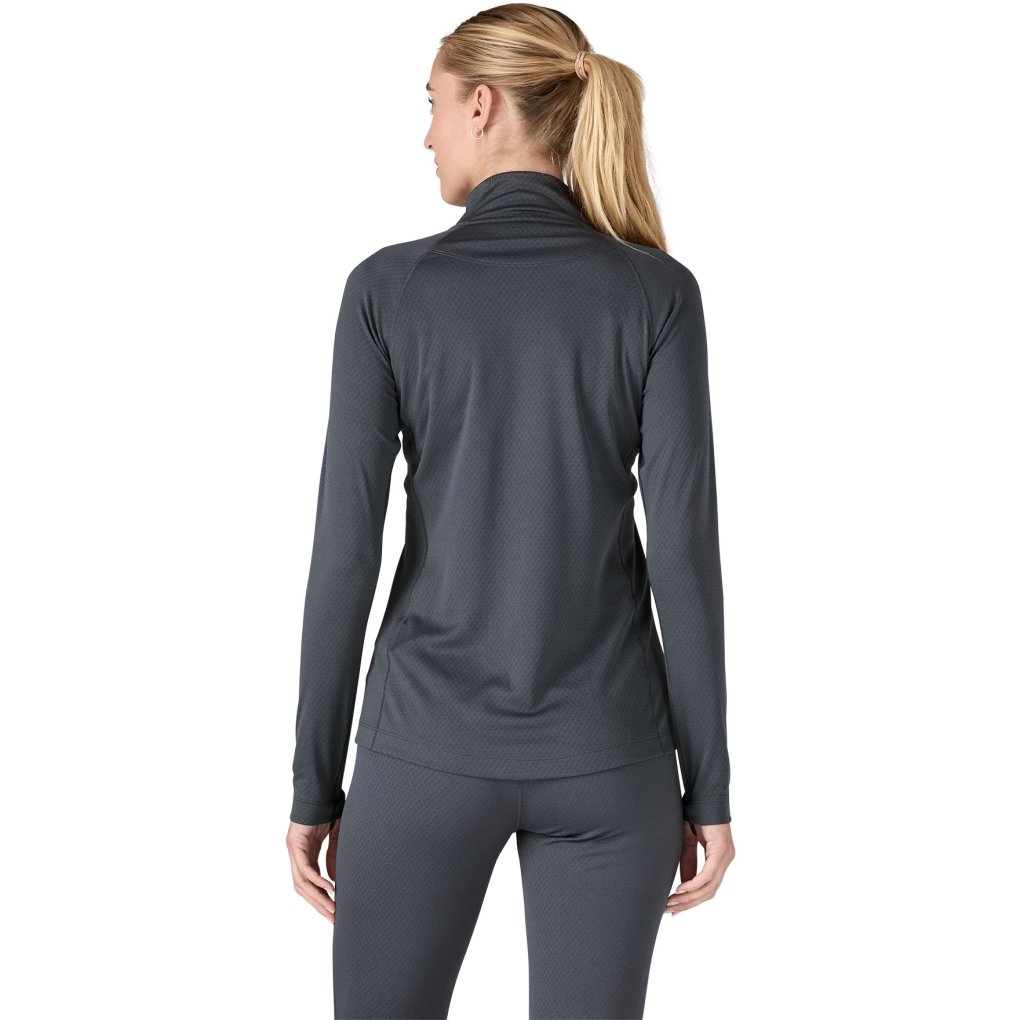 Patagonia Capilene Midweight Zip Neck Longsleeve Women - Smolder Blue
