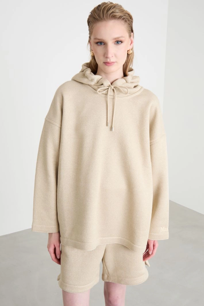 Oversized hoodie - BEIGE