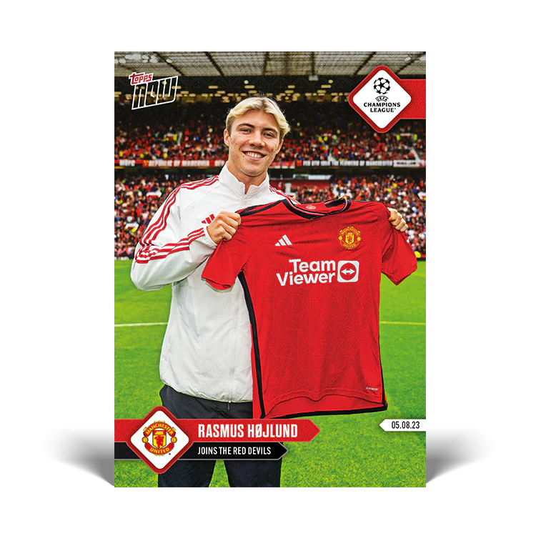 Topps UK - Joins the Red Devils - UCL TOPPS NOW® Card #135