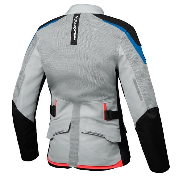 Veste Moto Ixon M-NJORD L - Gris / BleuRef : IX1764-C64710