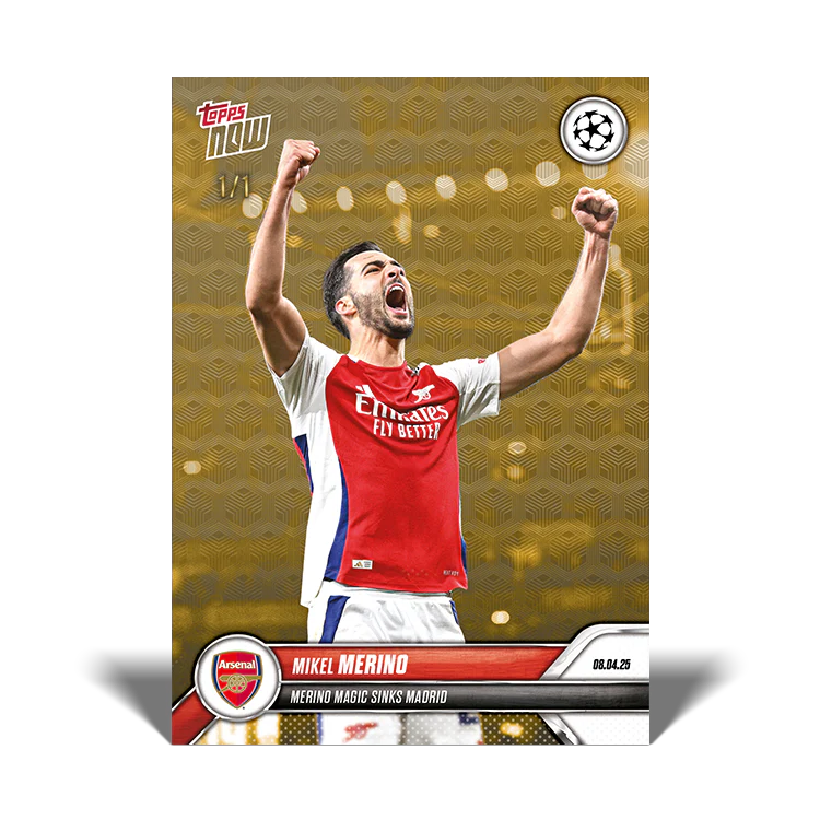 Mikel Merino - 2024-25 UCL Topps NOW® - Card 131