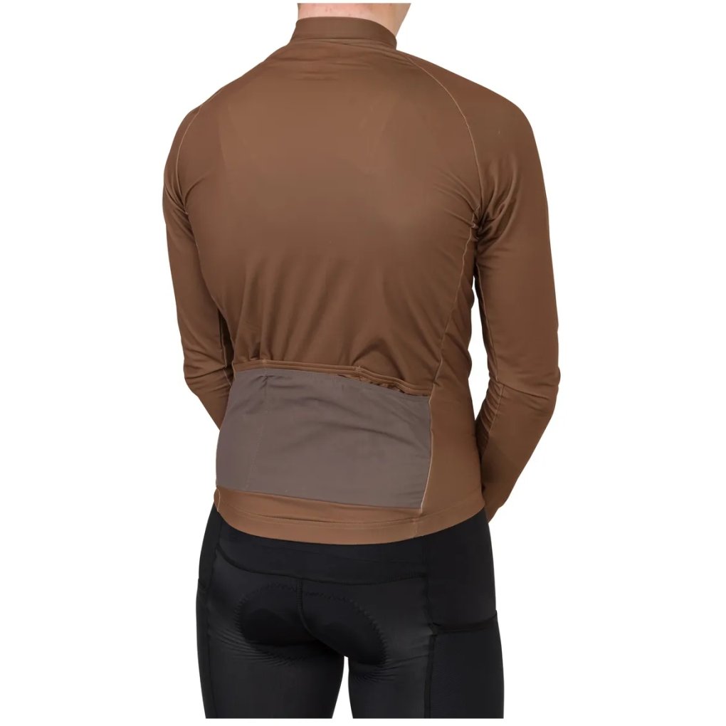 AGU Venture Gravel Long Sleeve Jersey Men - armagnac