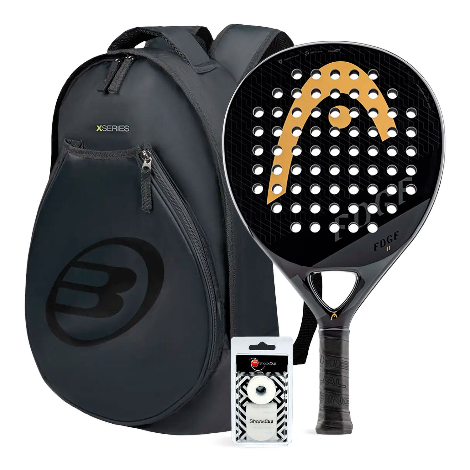 PACK HEAD EDGE 2 BLACK BAG BULLPADEL