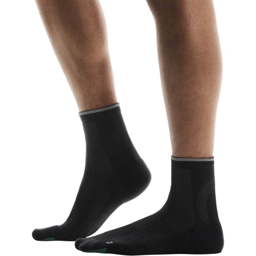 On Elite Run Sock Mid - Black