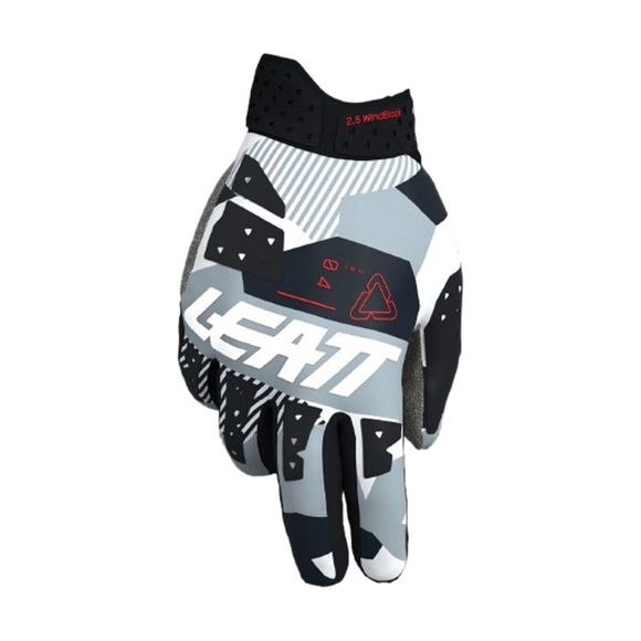 Leatt 2.5 X-FLOW 2024 cross gloves - Gray / BlackRef : LB0768