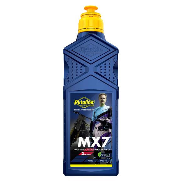 Huile moteur Putoline 1L 2 Tps MX 7 UniverselRef : PUT0090 / 70275