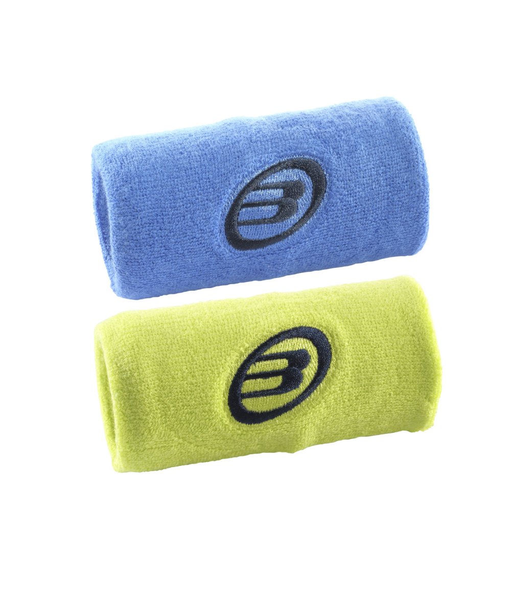 BULLPADEL BPMU252 ATOMIC BLUE/LIME WRISTBAND