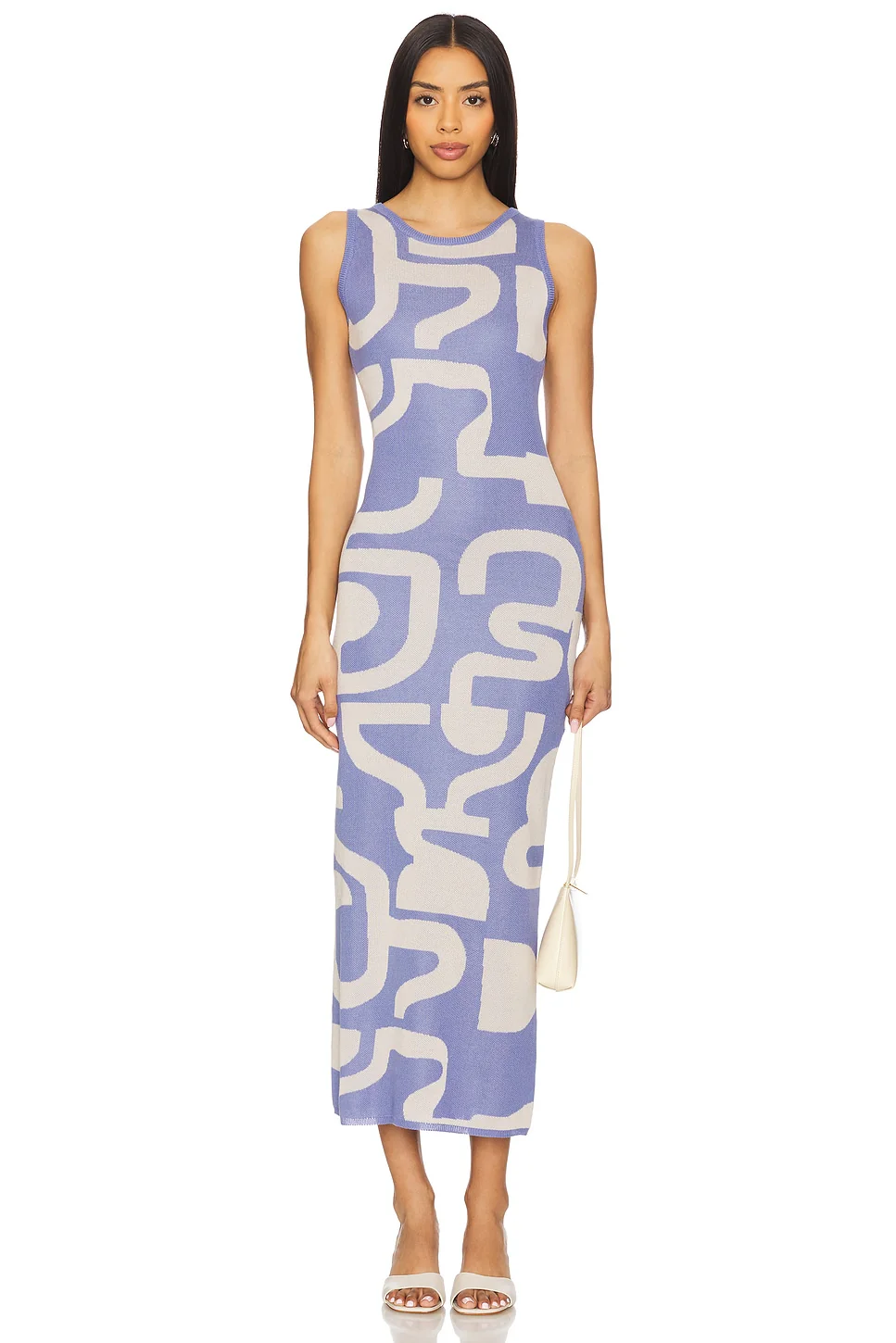 Iris Intarsia Knit Midi Dress