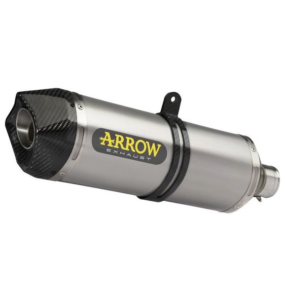 Arrow Race-tech Alu silencer with carbon end cap - GreyRef: AW0439 / 72623AK
