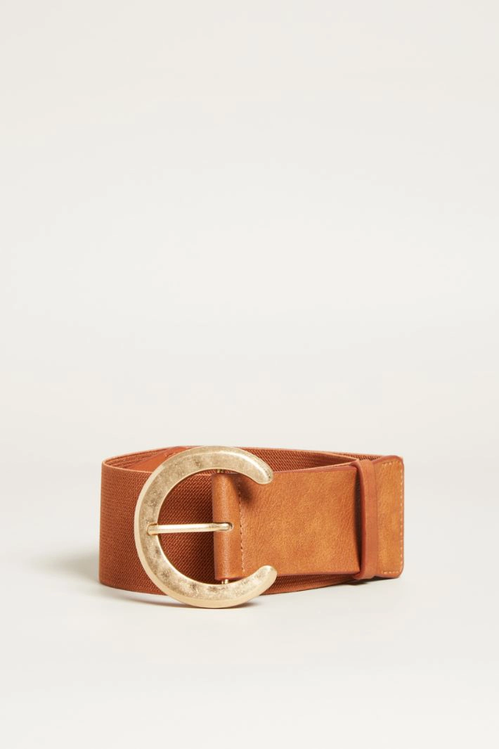 Elastic belt - BROWN