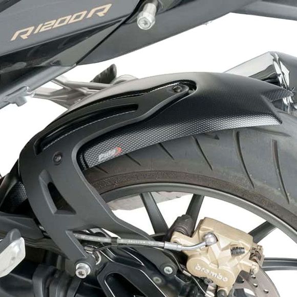 Puig mudguard with aluminum support - carbonRef: 7682