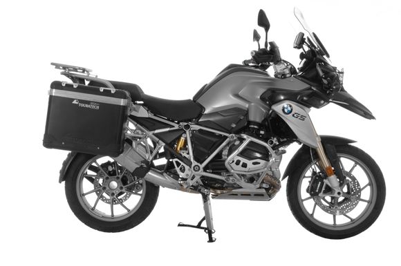 Touratech ZEGA Pro 31/38 suitcase - Black support included - Black anodizedRef: Trt01418A / 01-045-5782-0