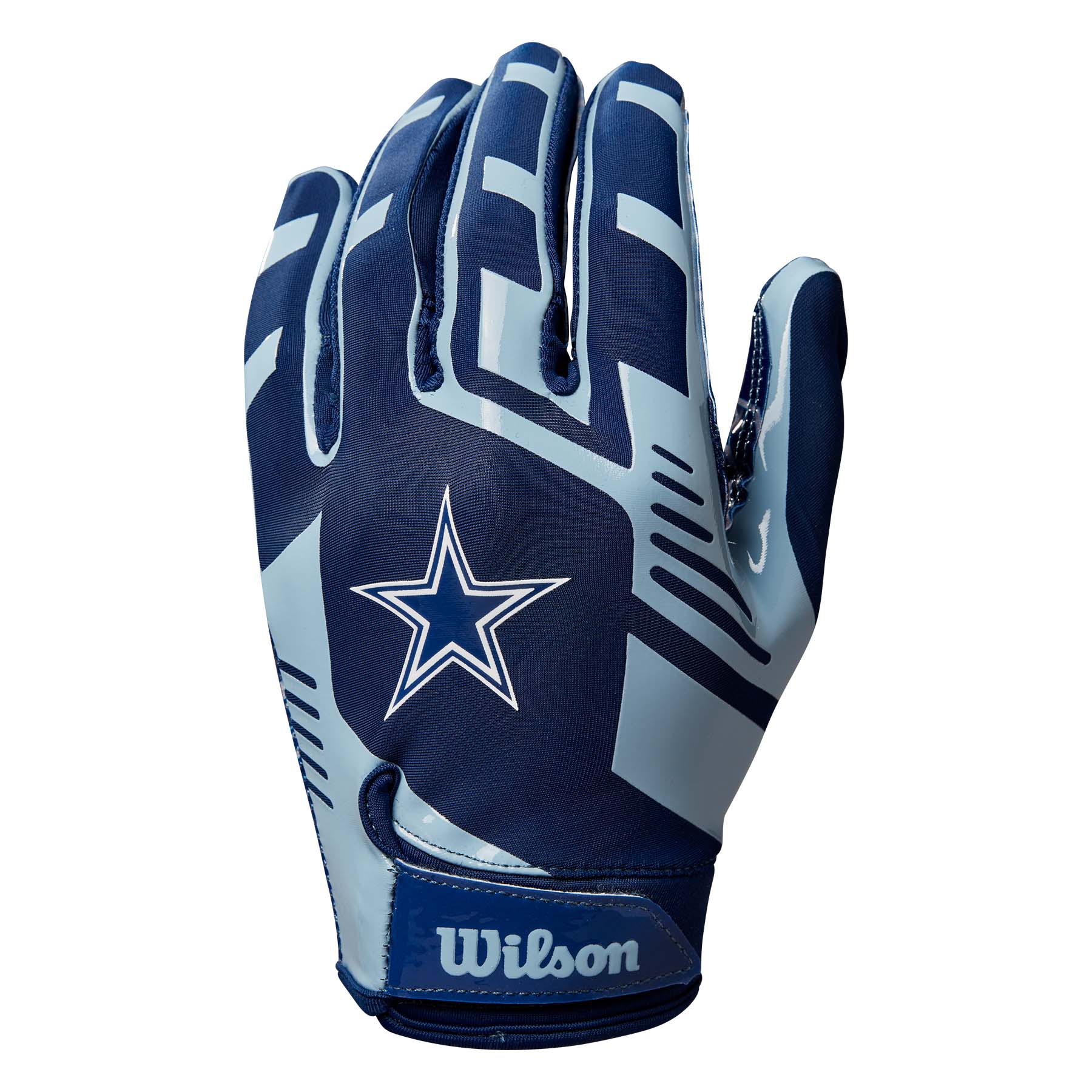 Dallas Cowboys Wilson Stretch-Fit NFL Receivers Gloves
