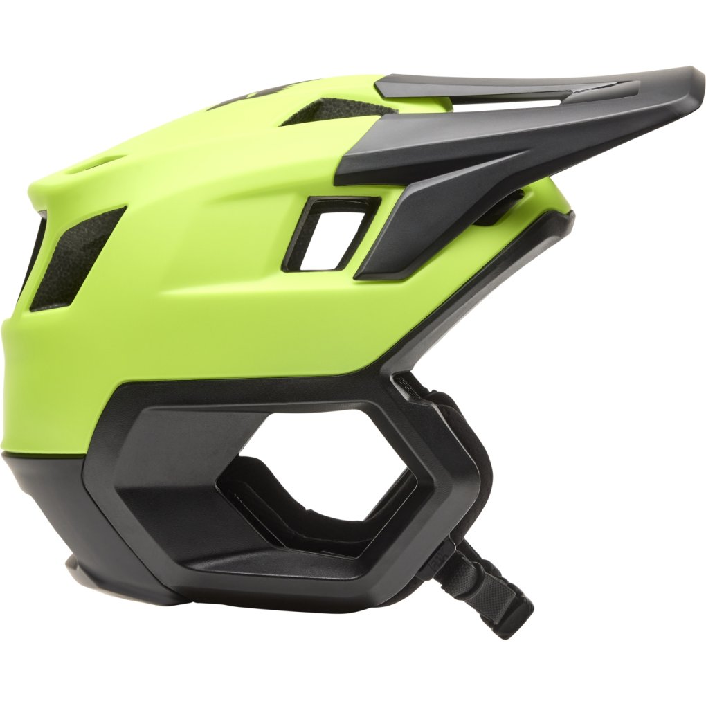 FOX Dropframe MIPS MTB Helmet - fluorescent yellow