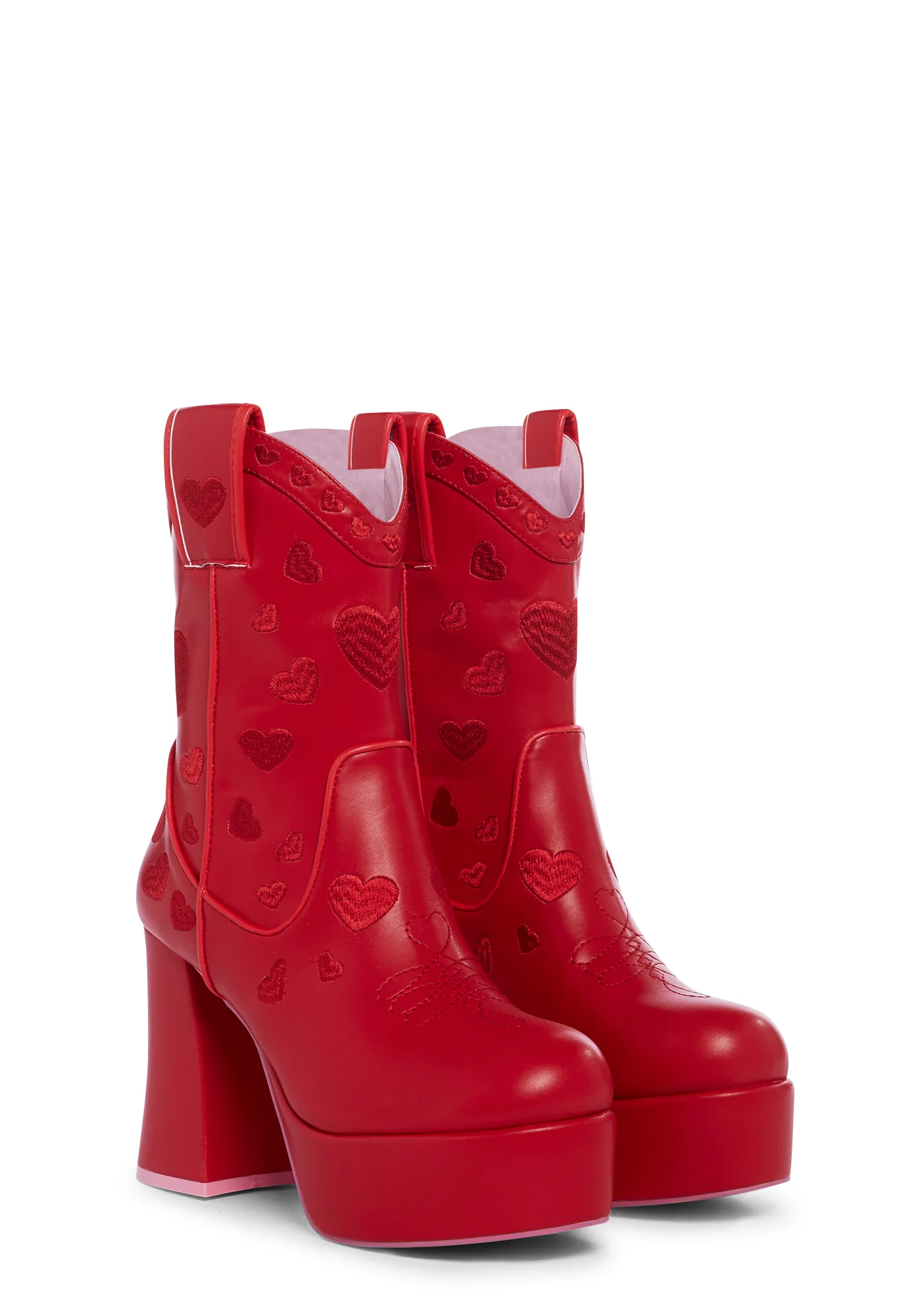 Follow The Sunset Cowboy Boots - Red