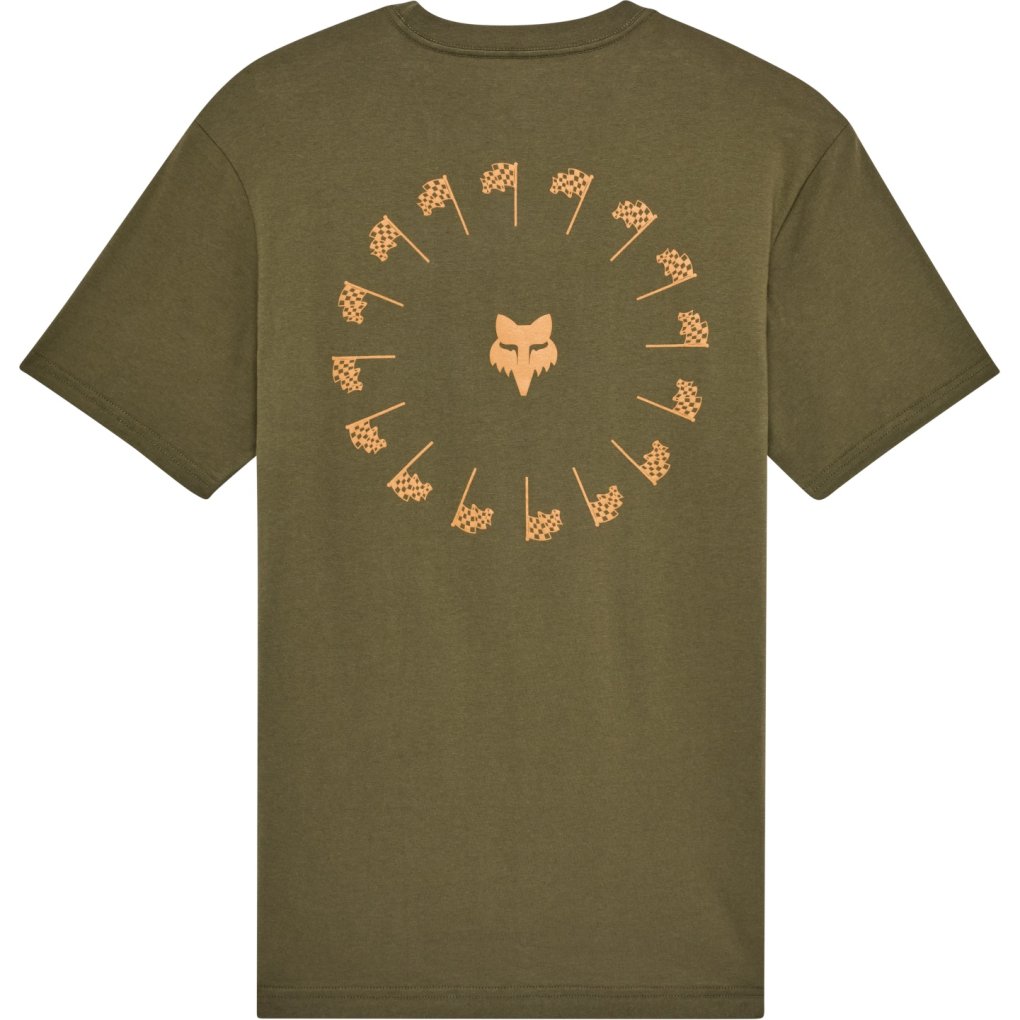 FOX Winner Circle Short Sleeve Premium Tee Men - olive green