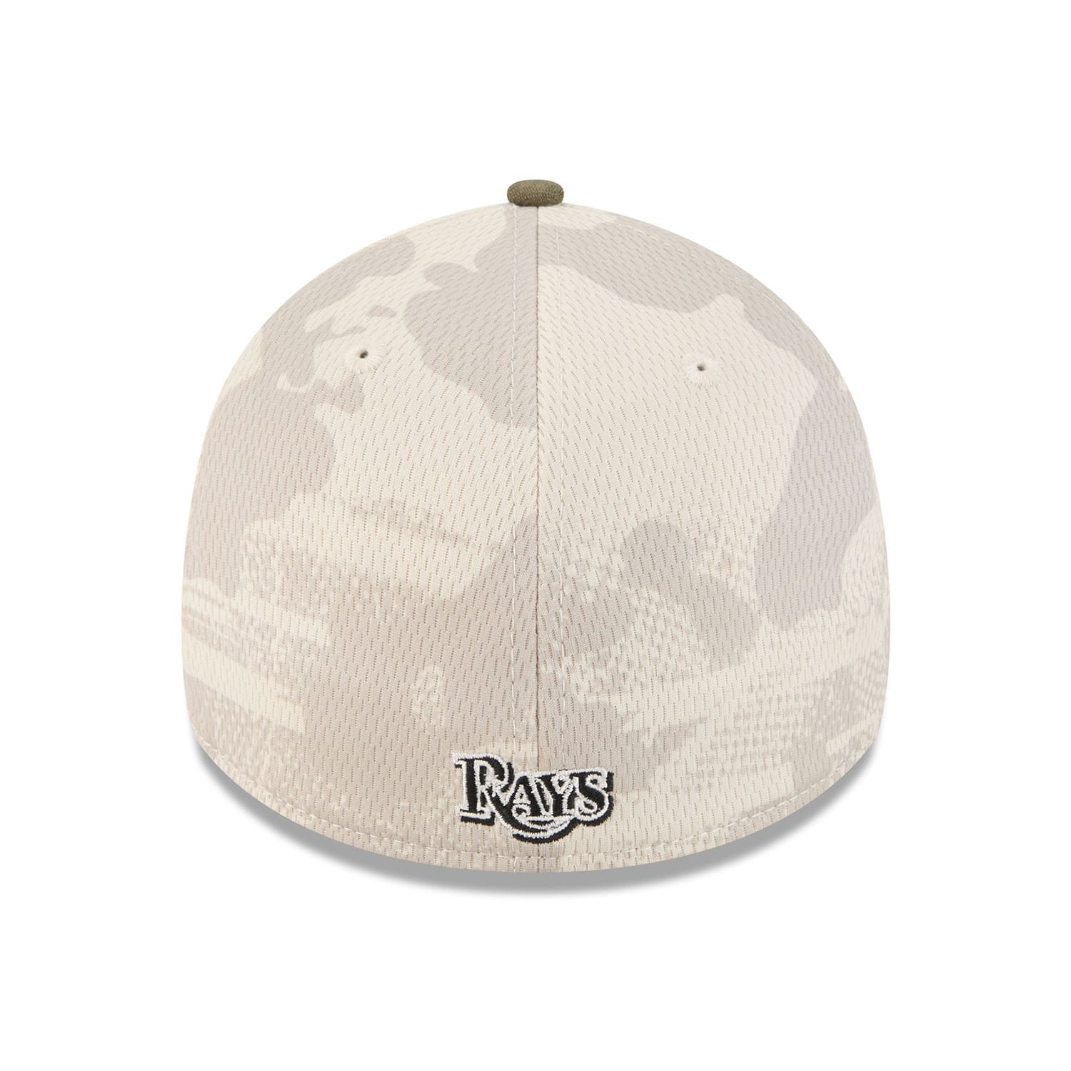 Tampa Bay Rays 2025 MLB Armed Forces New Era 39THIRTY Flex Cap
