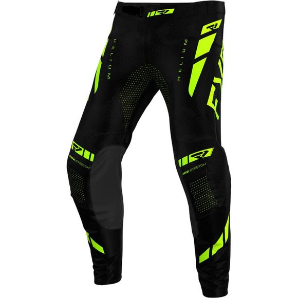 Cross pants FXR Helium MX 25.7 2025 - Black / YellowRef: FXR1572