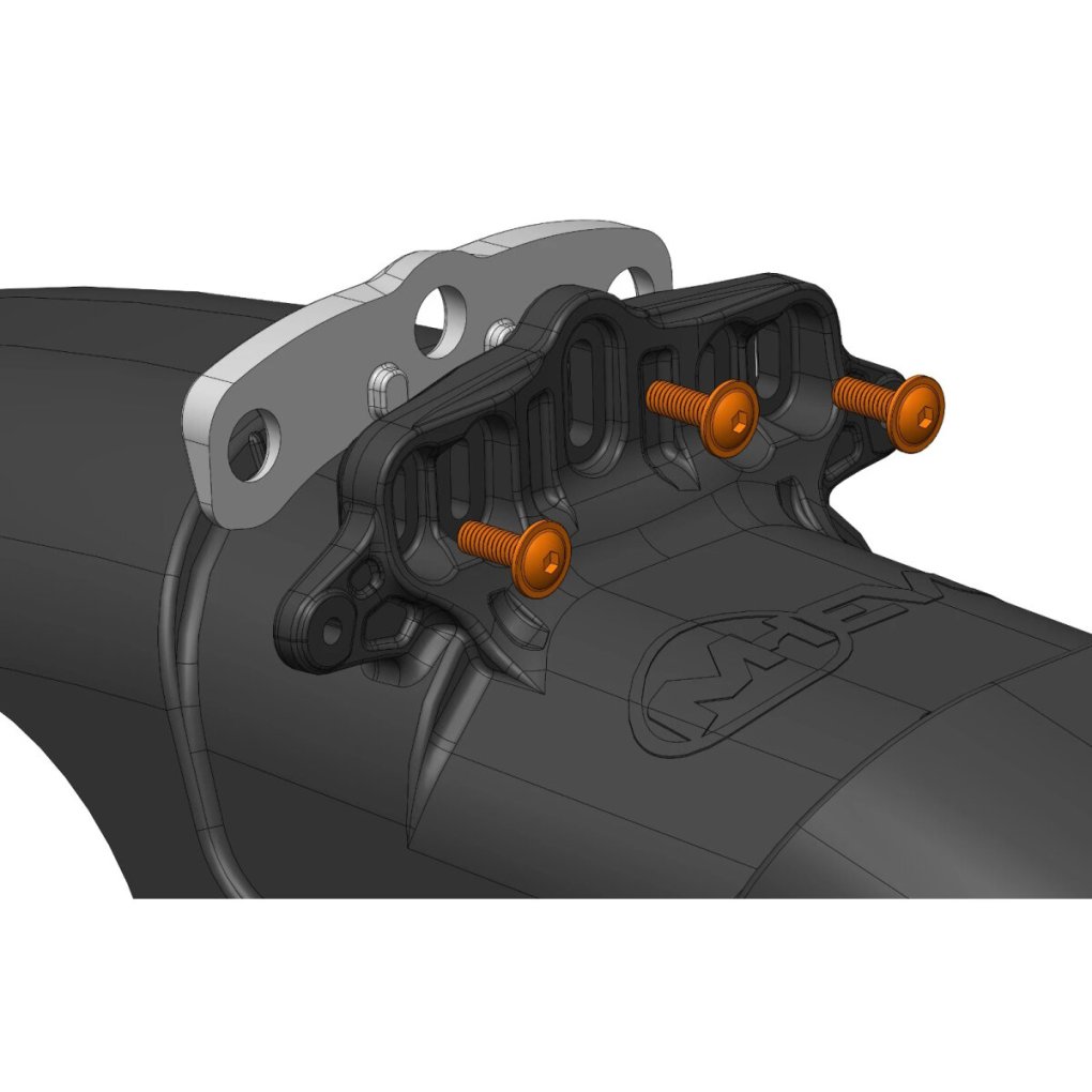 Mudhugger EVO Bolt-On Adapter for Öhlins Forks
